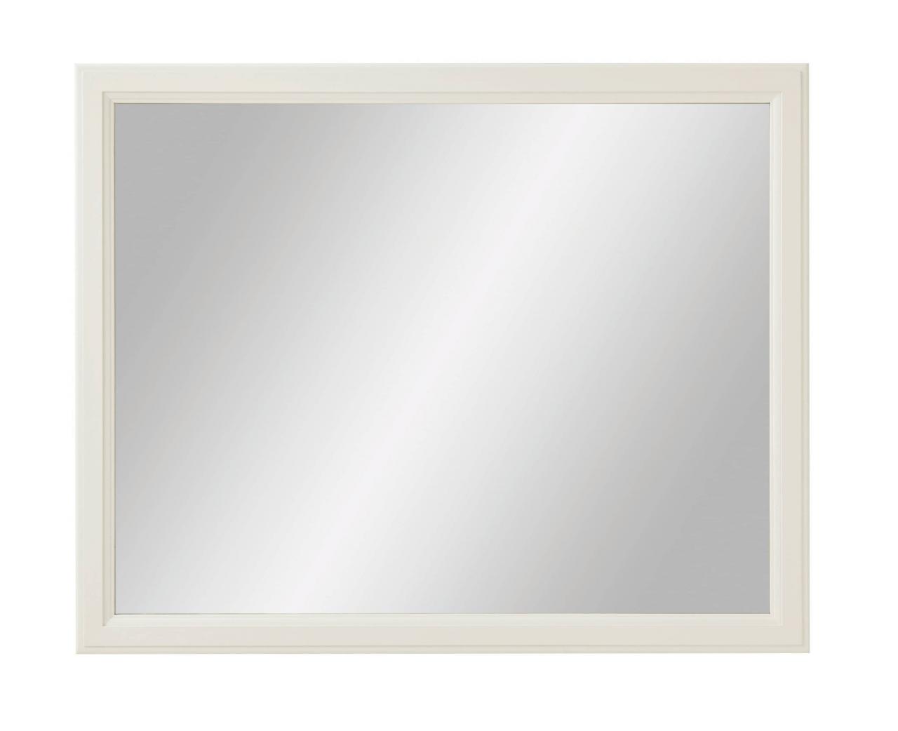 White Rectangular Bathroom Mirror Semis Online