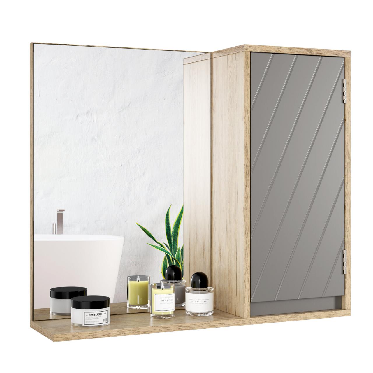 Wall Mounted Bathroom Mirror Cabinet Semis Online