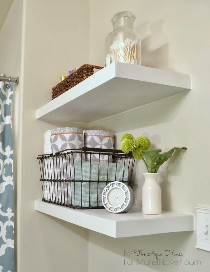 How To Style Bathroom Shelves - Jordecor