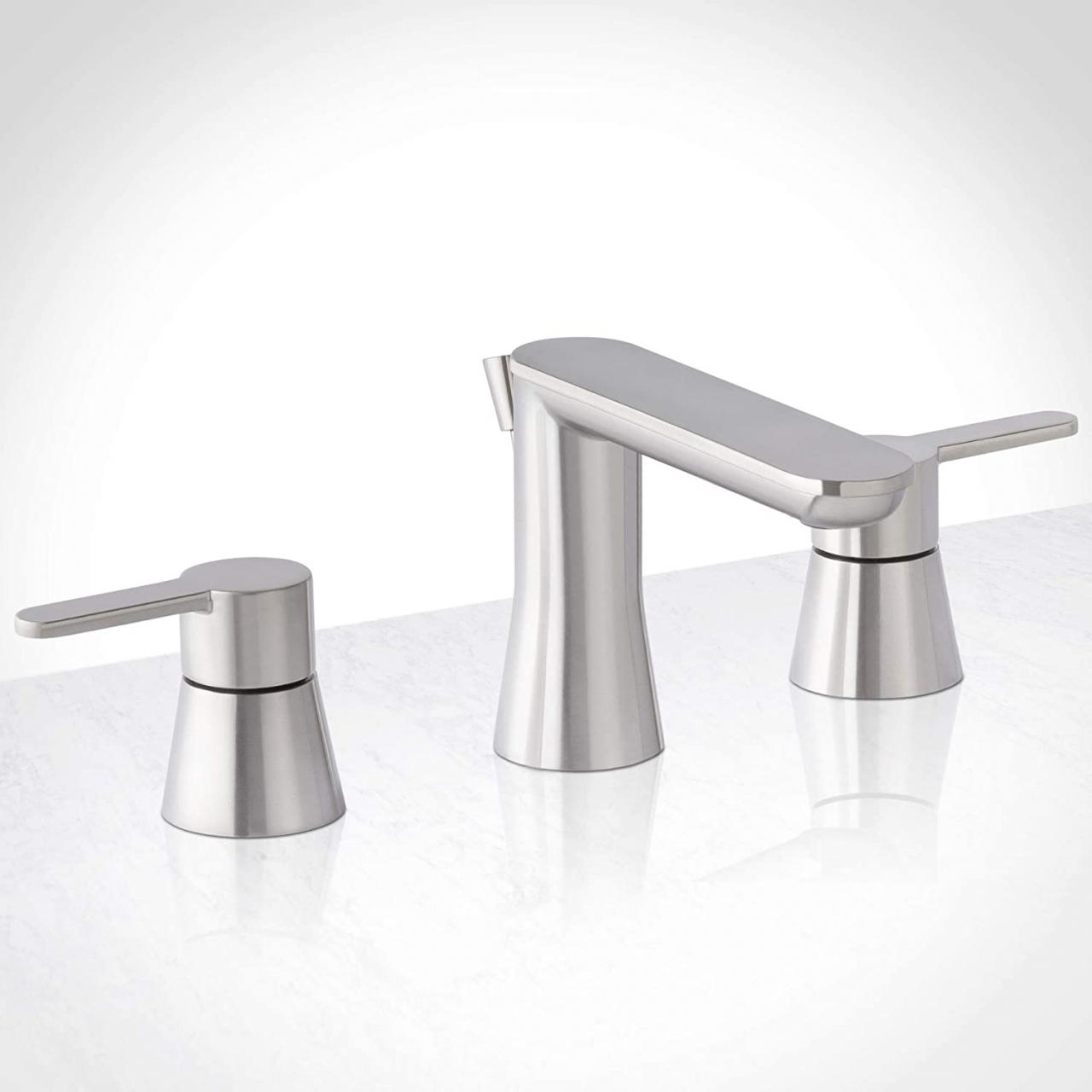 Contemporary Widespread Bathroom Faucet