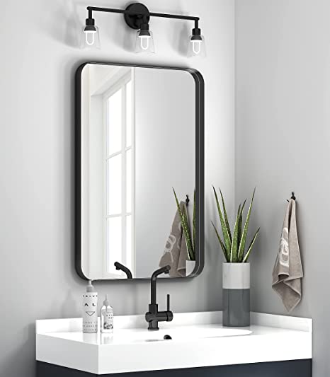 Bathroom Mirror With Black Frame