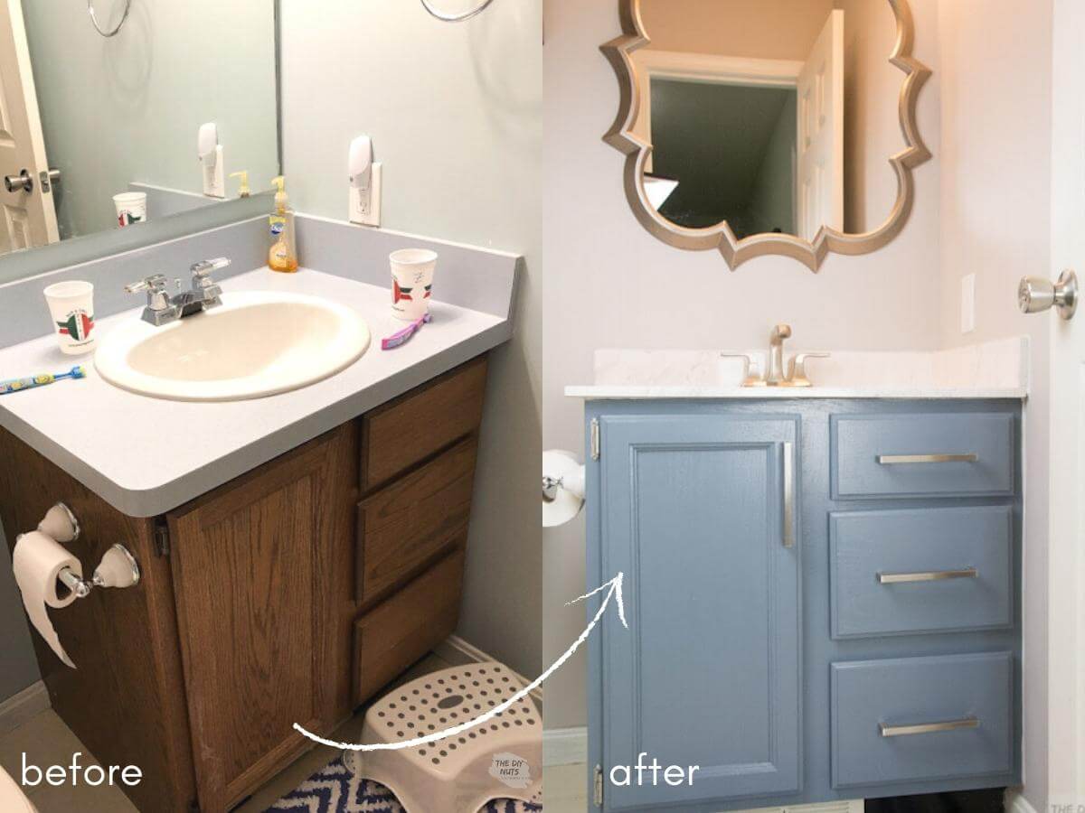 Best Paint For Bathroom Vanity Cabinets