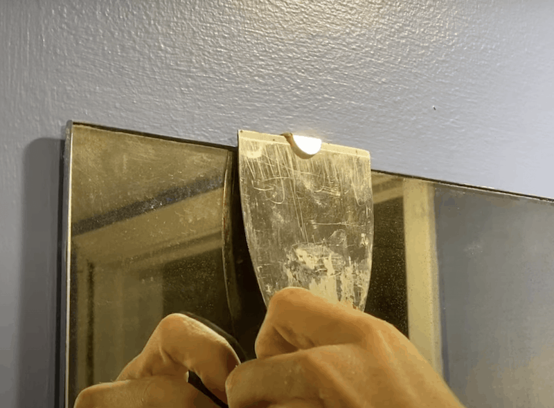 How To Remove Bathroom Mirror With Brackets Semis Online