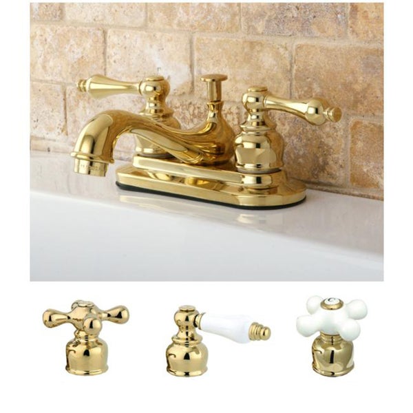 4 Inch Brass Bathroom Faucets