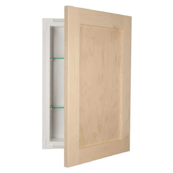 Recessed Bathroom Cabinet Without Mirror