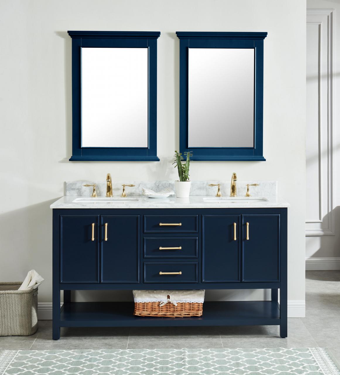 Bathroom Sinks Blue
