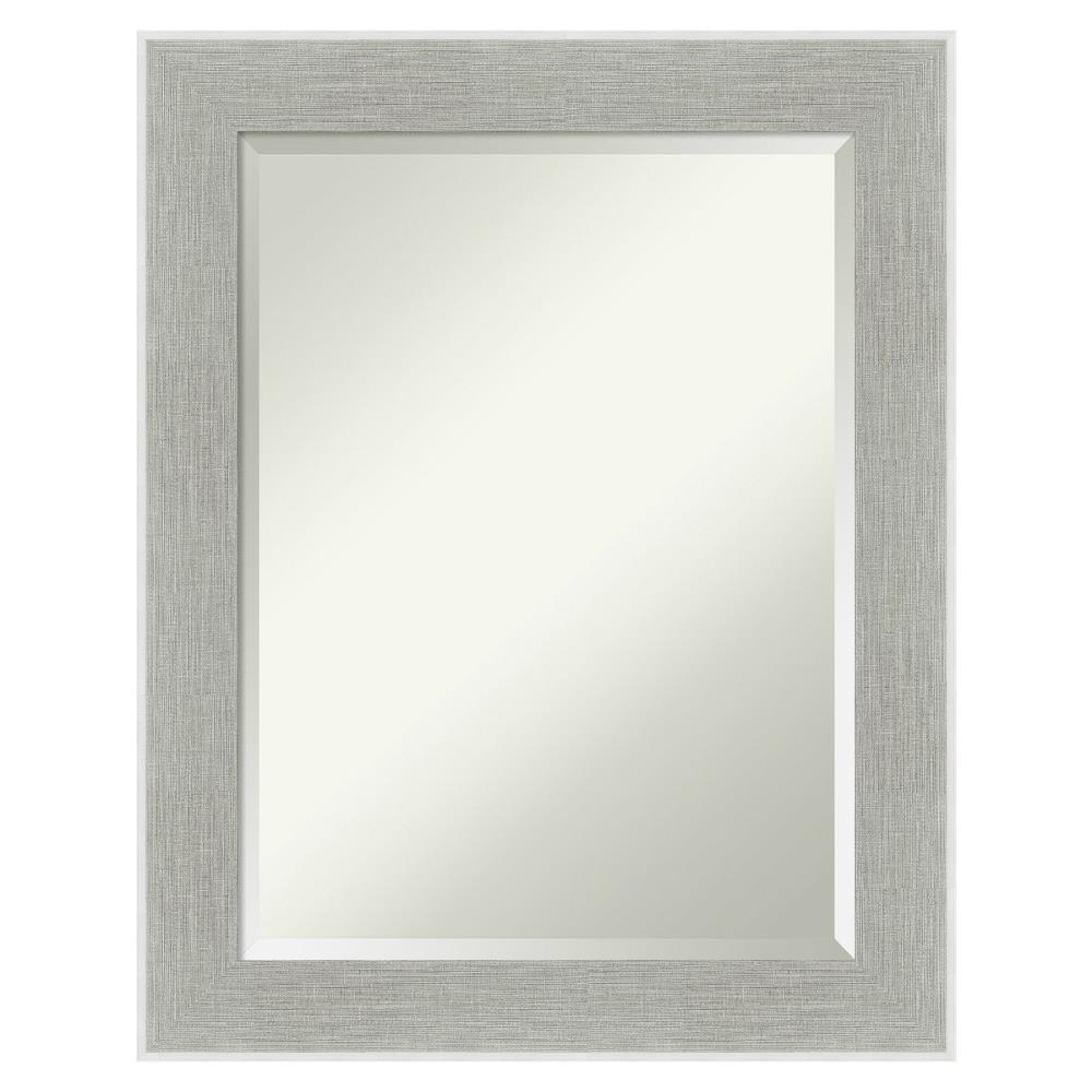 Grey Framed Bathroom Mirror Semis Online