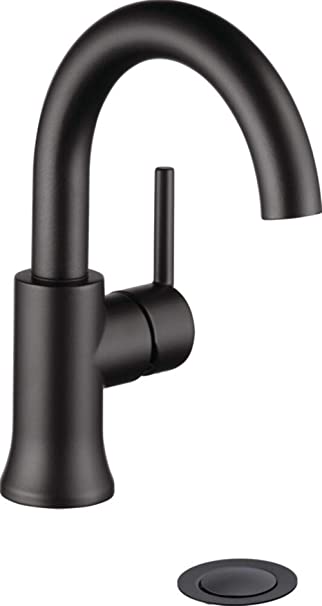 Black Bathroom Faucet Single Hole