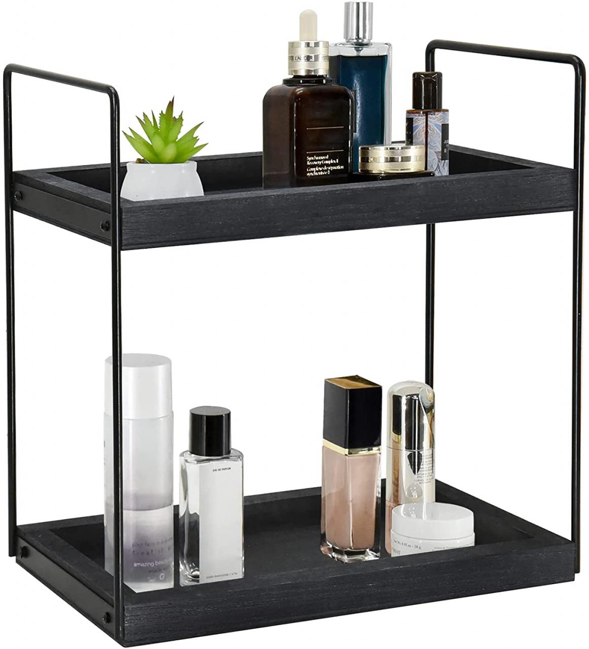 Bathroom Counter Shelf Organizer