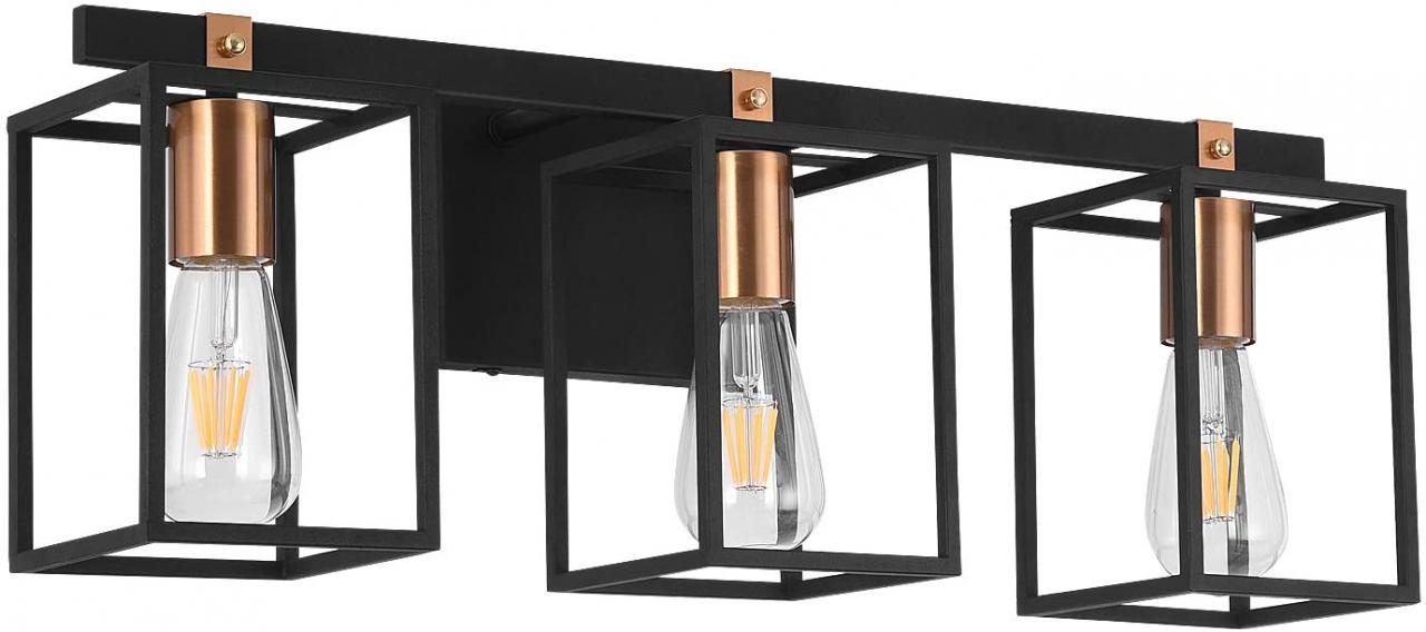 Modern Industrial Bathroom Lighting