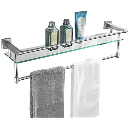 JQK Bathroom Glass Shelf