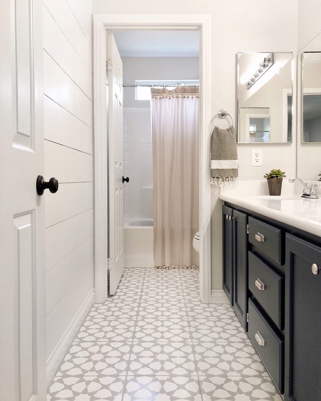Painting Bathroom Tile Floors