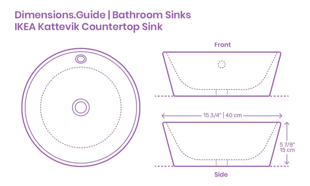 Bathroom Sink Bowl Sizes Semis Online