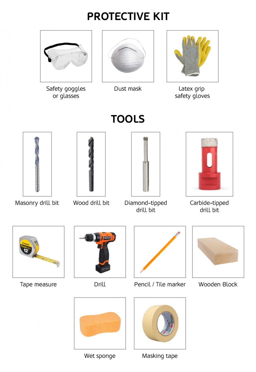 What Drill Bit For Bathroom Tiles
