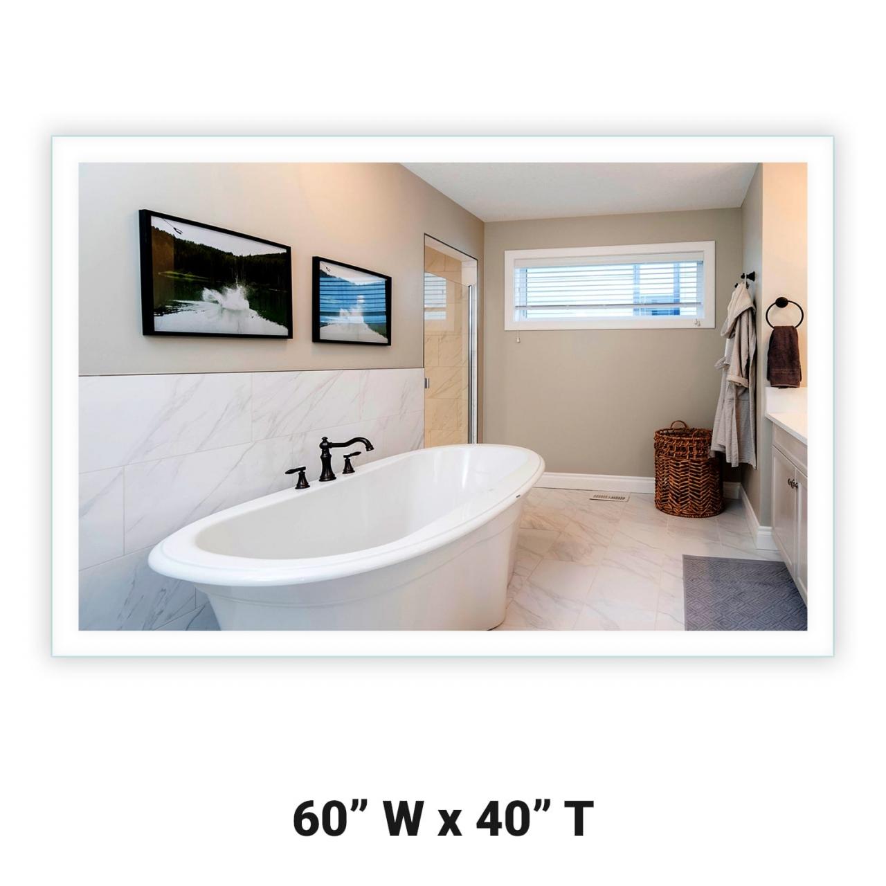 Bathroom Mirror 60 X 40