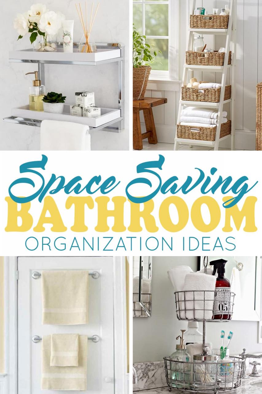 Bathroom Storage Ideas for Small Spaces