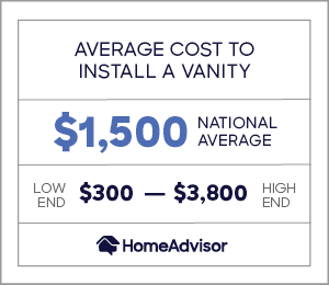 How Much Does It Cost To Install A Bathroom Vanity