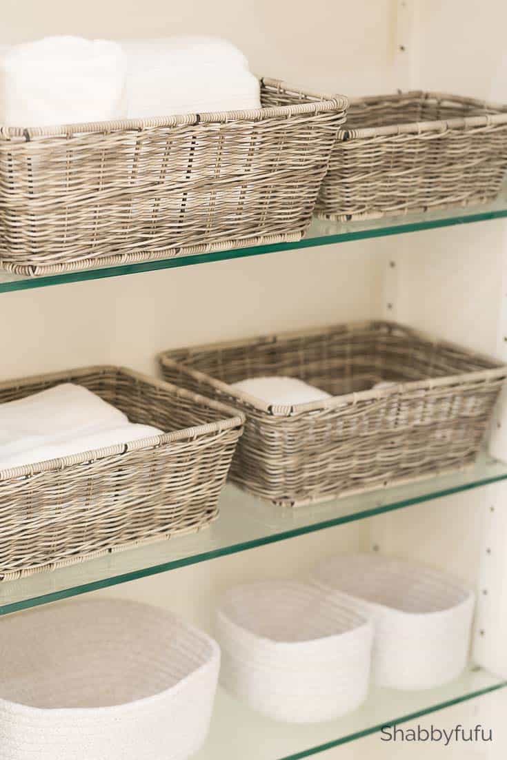 Bathroom Cabinet Baskets