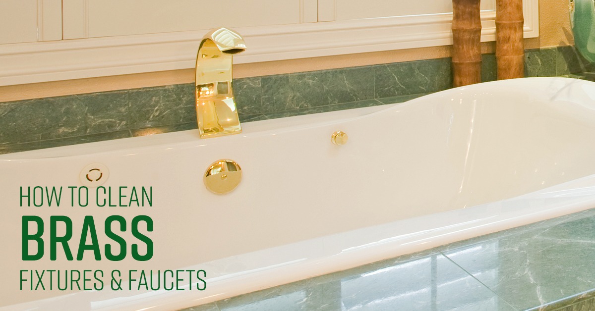 How To Clean Brass Bathroom Faucets