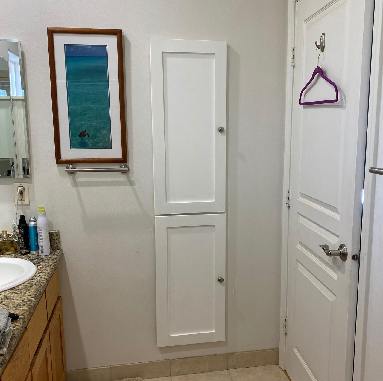 Bathroom Cabinet Recessed In Wall