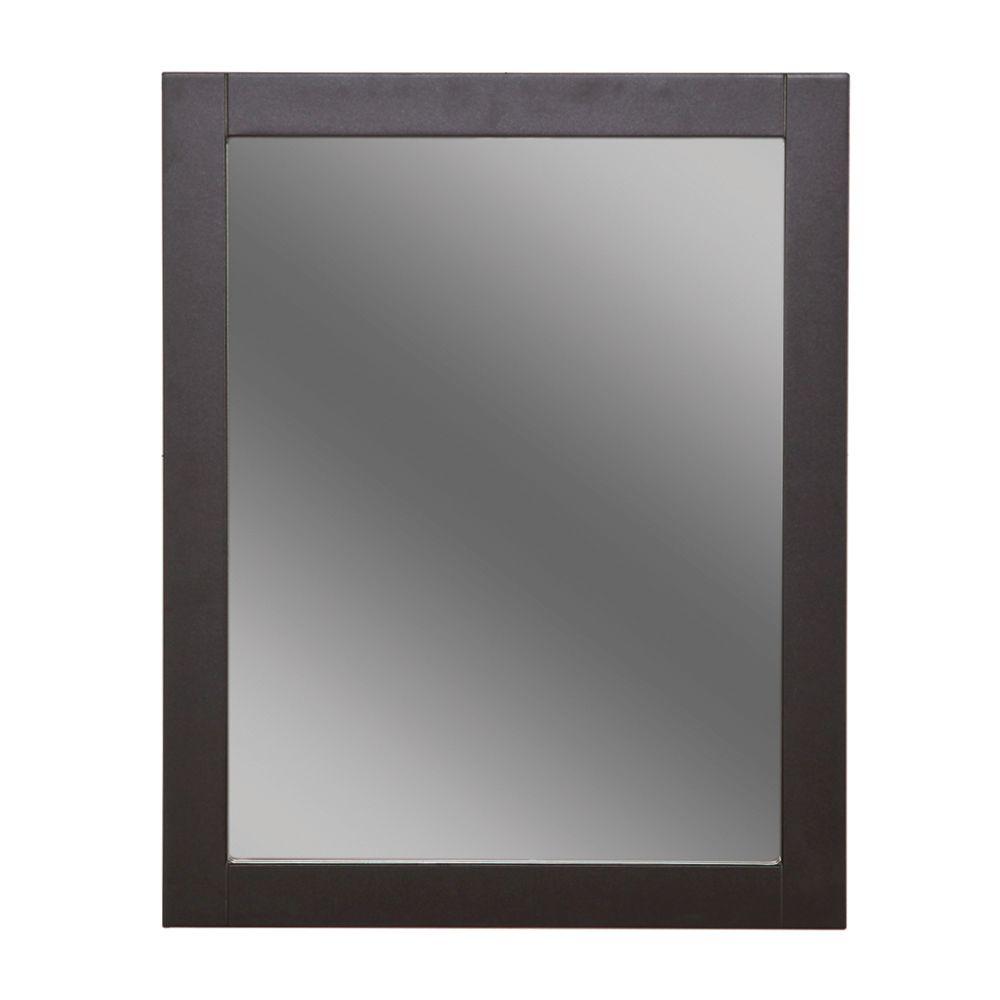 Espresso Framed Bathroom Mirrors