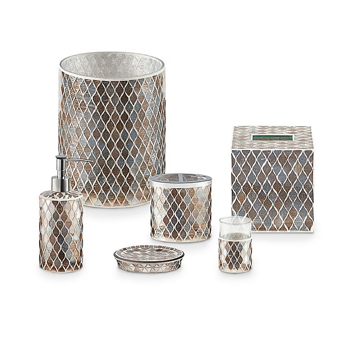 Gold Mosaic Bathroom Accessories