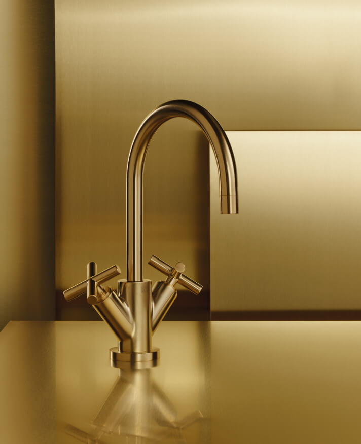 Dornbracht Bathroom Faucet Parts Semis Online   Dornbracht Bathroom Tara Brass 