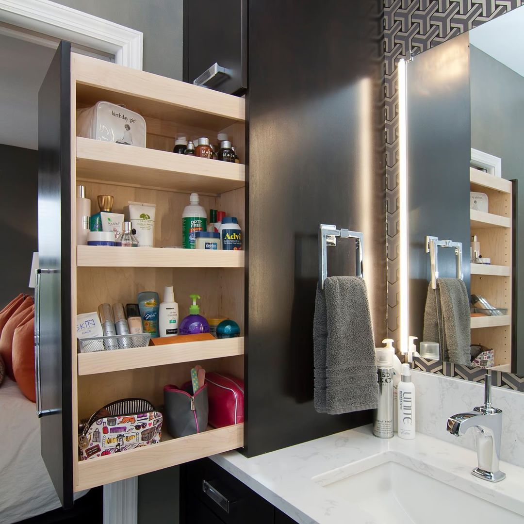 Bathroom Vanity Cabinet Storage