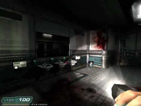 Doom 3 Bathroom Mirror