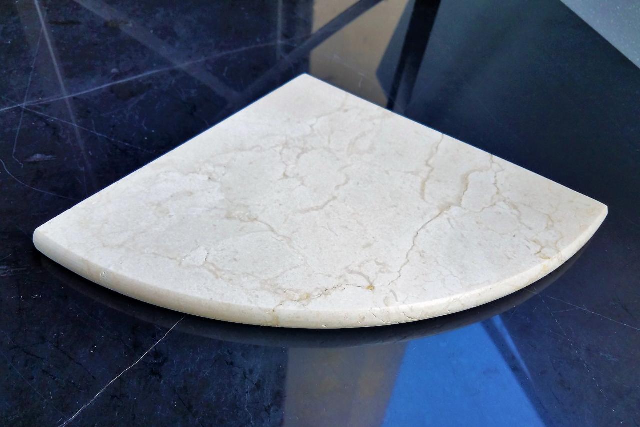 Bathroom Corner Shelf Marble