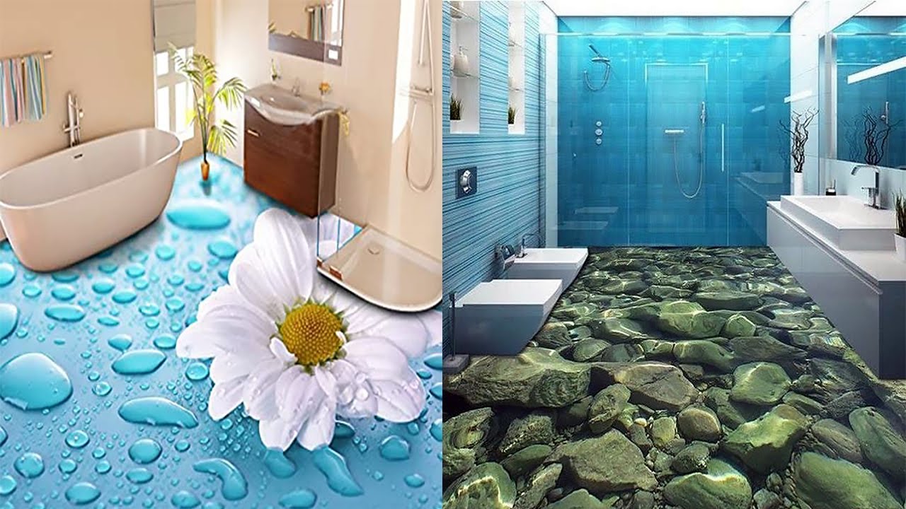 Bathroom Tiles Design 3d
