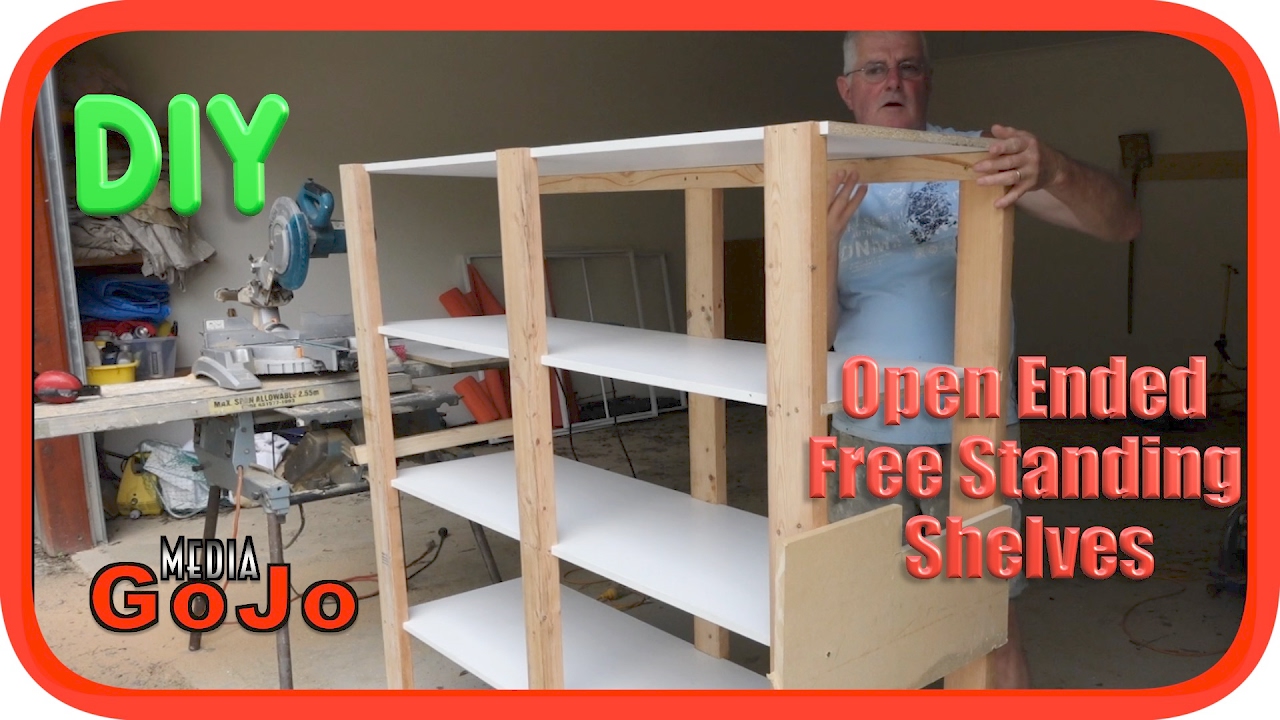 How to Make a Free Standing Shelf