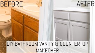 Redoing A Bathroom Vanity