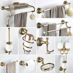Vintage Brass Bathroom Accessories