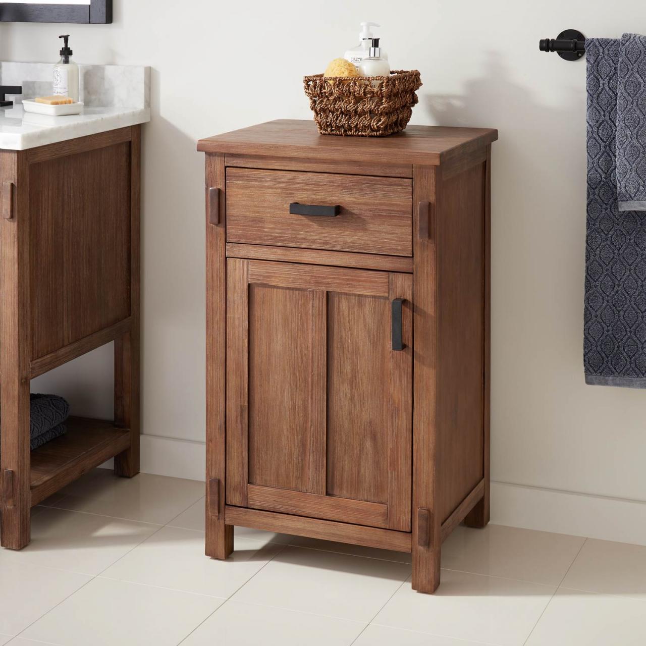 Wooden Bathroom Cabinets Freestanding