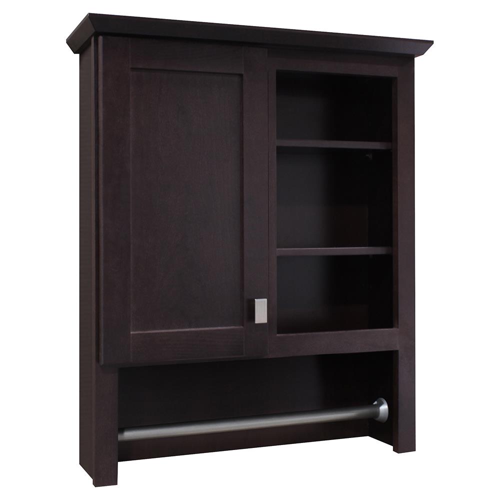 Java Bathroom Storage Wall Cabinet