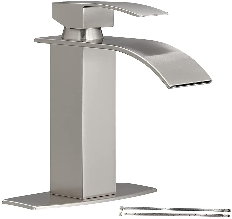Bathroom Faucet Waterfall Spout