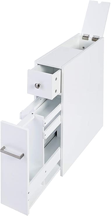 Slim Bathroom Storage Cupboard