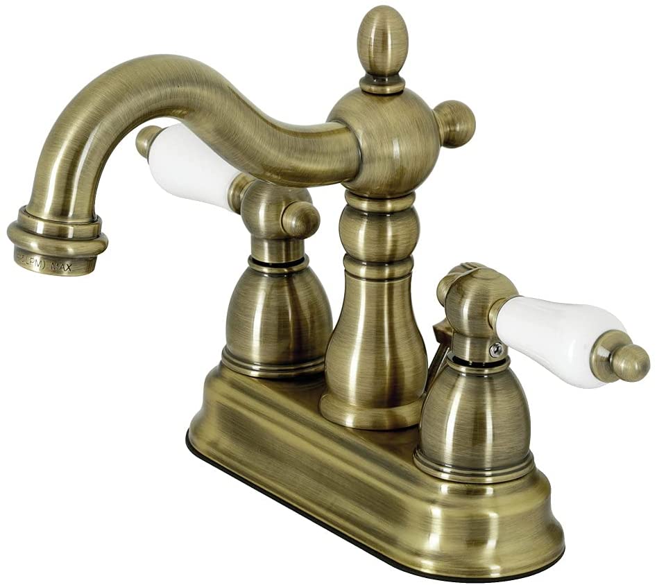Bathroom Faucets In Antique Brass