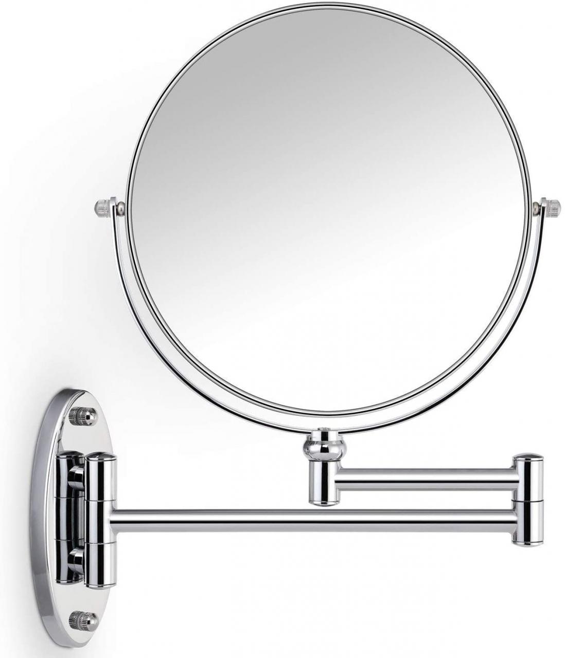 Extendable Magnifying Bathroom Mirror