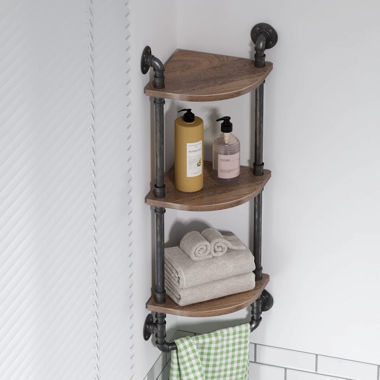 Bathroom Metal Corner Shelf