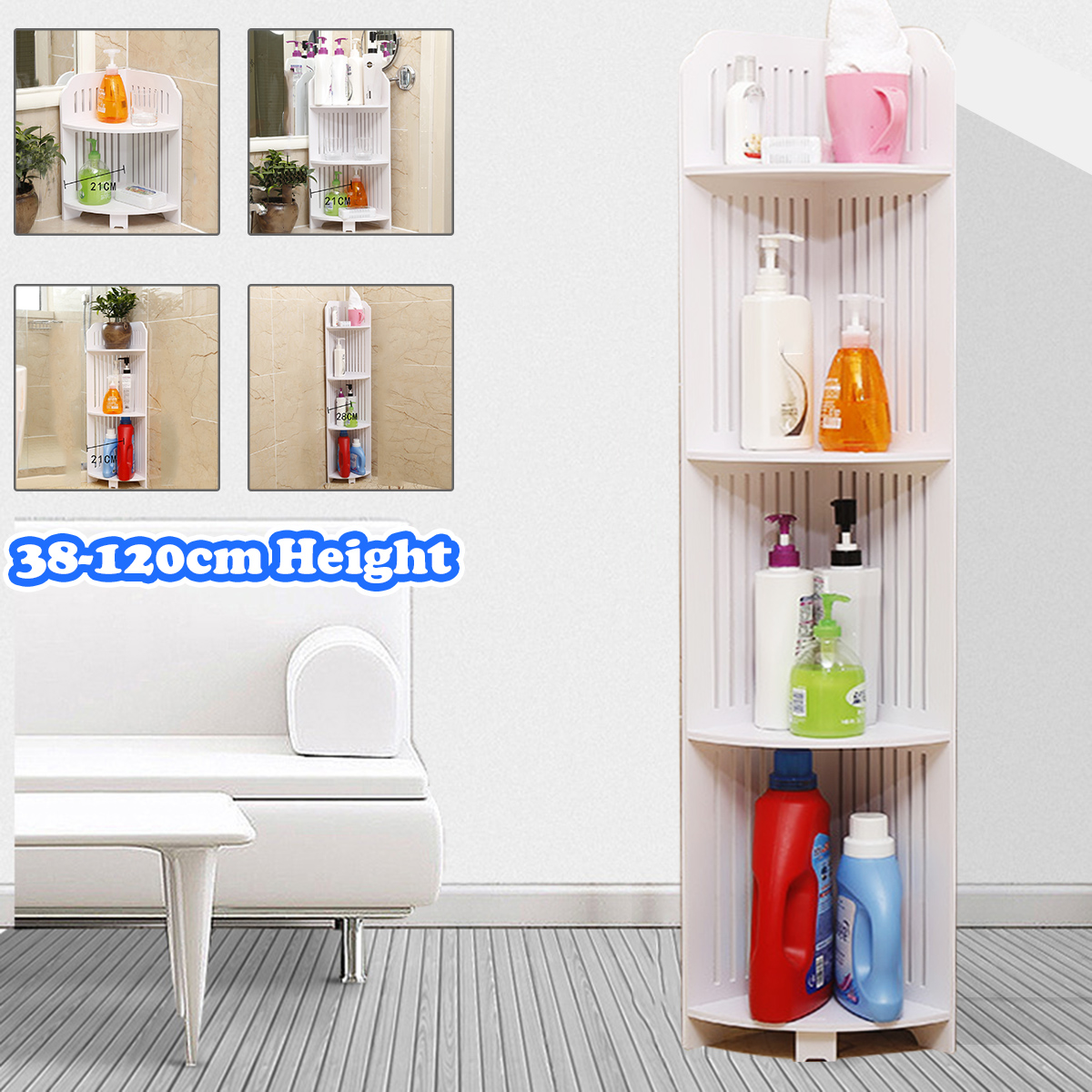 Bathroom Corner Shelf Plastic