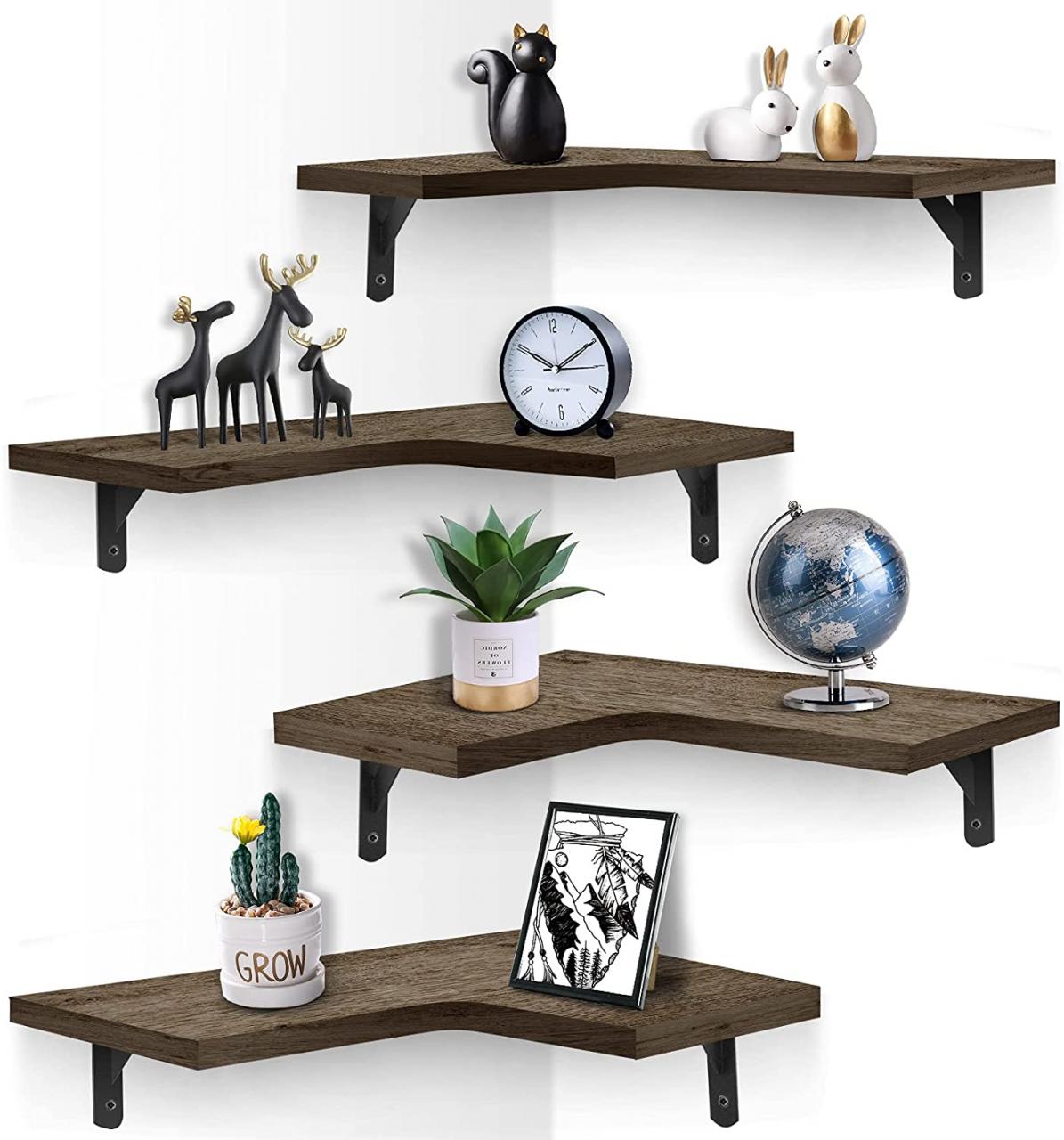 Bathroom Floating Corner Shelf