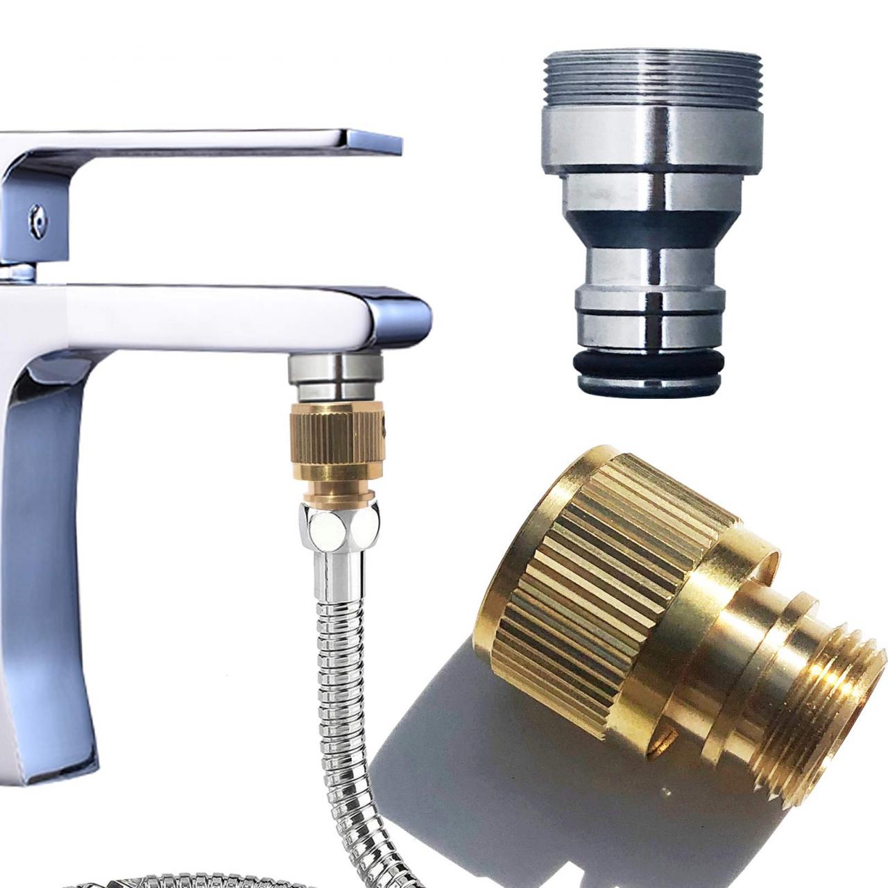 Bathroom Faucet To Hose Adapter