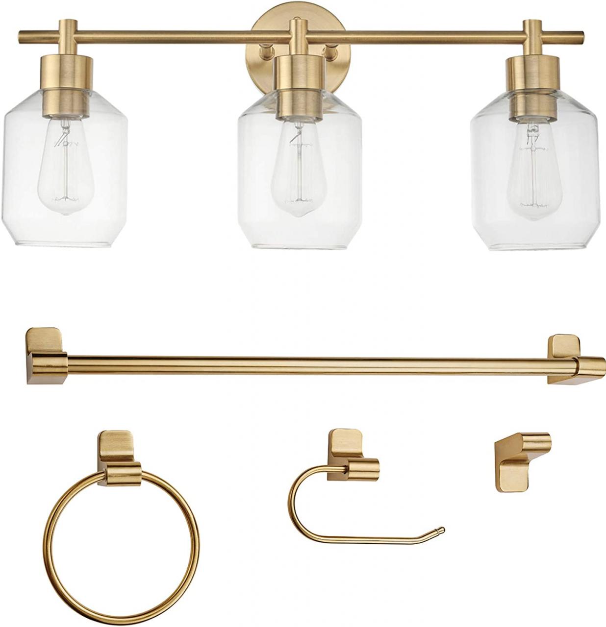 3 In One Bathroom Light