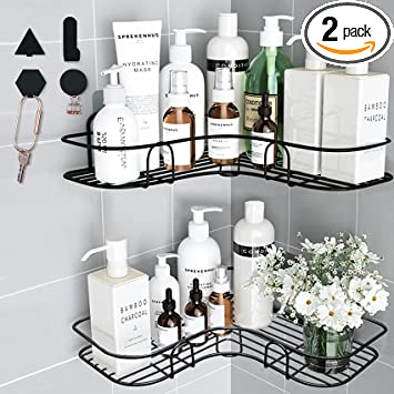 Shower Tub Corner Shelf Caddy Bathroom Soap Organizer