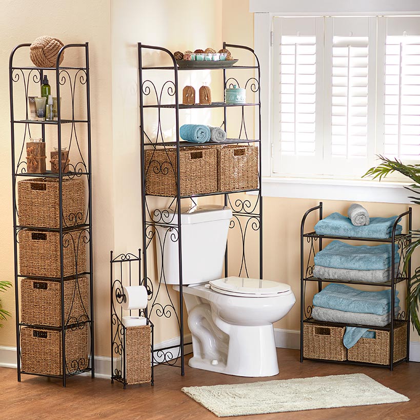 Seagrass Bathroom Storage Units