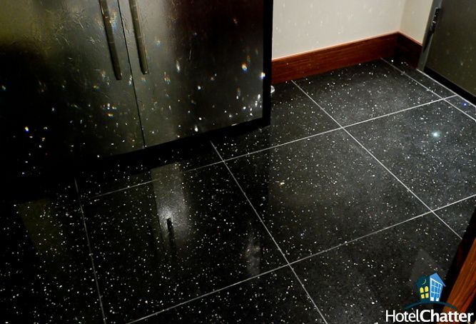 Black Bathroom Tiles With Glitter