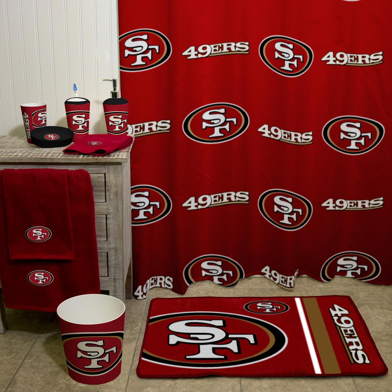 49ers Bathroom Accessories