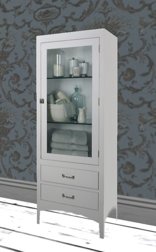 Vintage Bathroom Storage Cabinet